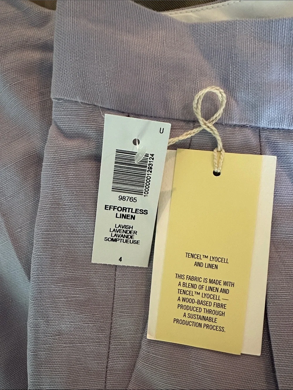 NWT Aritzia Effortless Pant in Lavish Lavender